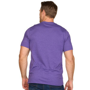 Unisex Cotton Drop Shoulder Blank T-Shirt Custom Screen Print Embroidery Graphic Bulk Plain Crewneck T shirts - Product Image 6