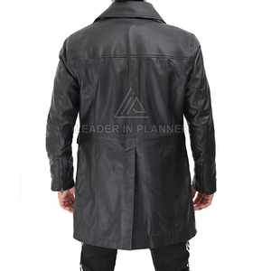 Abrigo de Cuero de Diseño Único Hecho en Pakistán, el Más Vendido, Duradero y Transpirable, Abrigo de Cuero para Hombre en Venta en Línea - Product Image 2