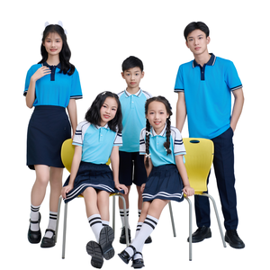 เสื้อเชิ้ตสีขาวแขนสั้น unisex สำหรับนักเรียนออกแบบเครื่องแบบนักเรียนที่ดีที่สุดสำหรับนักเรียน - Product Image 3