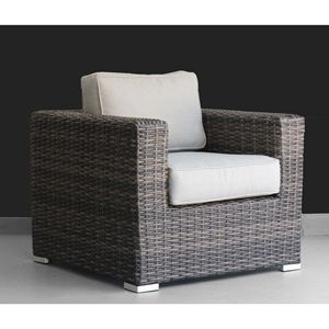 Sedia da Esterno Completamente Assemblata con Cuscini Morbidi per Relax e Tempo Libero - Product Image 3