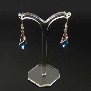 Support de présentation de bijoux en acrylique transparent moderne et détachable, multi-tailles, pour colliers et boucles d'oreilles, idéal pour les boutiques de mode - Product Image 2