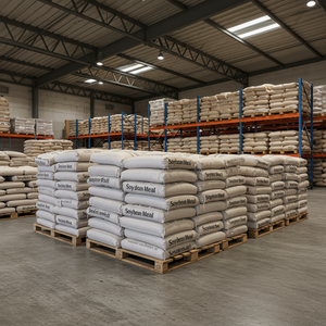 Farine de soja propre et naturelle pour l'alimentation et la croissance du bétail, avec une farine de soja de qualité supérieure emballée pour les marchés mondiaux - Product Image 1