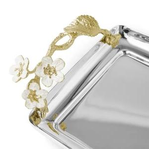 Bandeja de Metal Artesanal India de Primera Calidad, Perfecta para Realzar el Estilo de la Mesa y Mejorar el Ambiente de tu Hogar, Bandeja para Servir a Precio de Mayoreo - Product Image 3