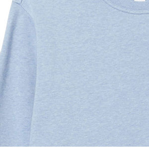 Hot Selling Mens Polyester/Cotton Blend Knitted Sweatshirt Crew Neck Long Sleeve Pullover Solid Color Breathable Winter Warm - Product Image 2