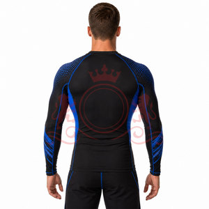 Modern <b>Athletic</b> Shirt With Smooth Performance Fabric Rash Guard For Exercise Sessions Rash Guard - Product Image 2