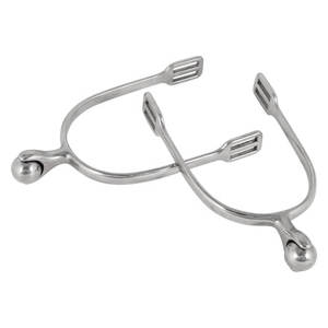 Espuelas de Equitación Estilo Western Antiguas, de Acero Inoxidable, Diseño de Articulación Fina, Accesorios Ecuestres Premium, Duraderas, Clásicas, Estilo Vaquero - Product Image 2