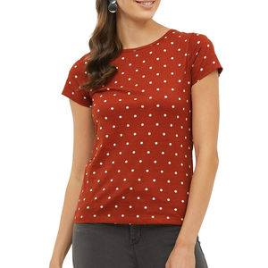 Camiseta de Verano para Mujer, Nueva Llegada, de Alta Calidad, con Estampado, Secado Rápido, Transpirable, Lisa - Product Image 1