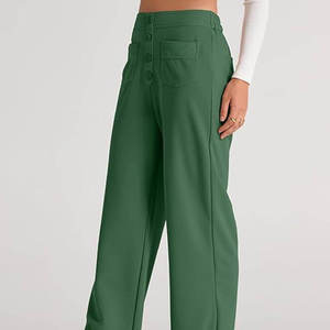 2026 Famous Designer Ladies Pant Cotton Women Trouser Best High Quality Made Women Trousers - Product Image 5