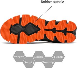 Dernier modèle de baskets de sport unisexe pour la gym, l'entraînement, la course et le fitness, respirantes, à lacets, avec semelle en caoutchouc pour le saut - Product Image 4