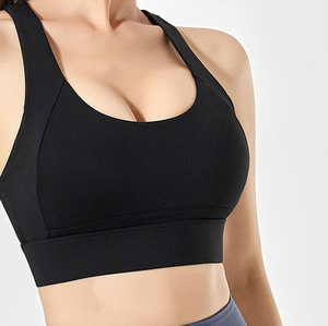 Women tennis bra breathable stretch fabric moisture wicking quick dry supportive fit comfortable design perfect for daily wear - Product Image 4