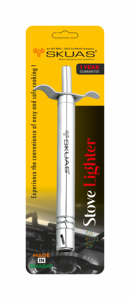 High Quality Stainless Steel Refillable <b>Gas</b> Lighter Push Button <b>Ignition</b> Long Kitchen Stave Design Food Safe Stove Companion - Product Image 3