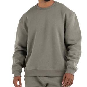 Sudaderas Bordadas de Gran Tamaño 2026, con Logotipo Personalizado, Cuello Redondo, para Hombre, Estilo Oversize, Venta al Por Mayor - Product Image 1