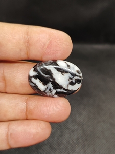 Wholesale Zebra Jasper Loose Gemstones Cabochons Hand Polished Flat Backs for Jewelry Making - Product Image 2