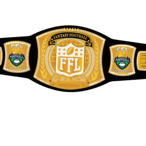 Ceinture de championnat de Fantasy Football de haute qualité, personnalisable, ceinture de titre FFL, récompense sportive personnalisée - Product Image 2