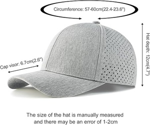 Casquette de baseball en coton réglable - Product Image 4