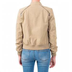 Chaqueta Bomber de Invierno para Mujer, Lisa, de Manga Larga, con Bolsillos Delanteros, Ligera, Impermeable, para Caza, Fiestas y Deportes - Product Image 4