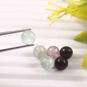 Esferas de Fluorita Natural de 10 mm, Lisas y Redondas, Cristales Curativos, Piedras Preciosas Sueltas para Joyería, Lote al por Mayor - Product Image 3