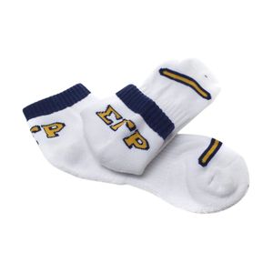 Chaussettes courtes personnalisées SGRHO pour femmes, chaussettes basses Sigma Gamma Rho, chaussettes grecques de sororité, douces, respirantes, décontractées, athlétiques - Product Image 3
