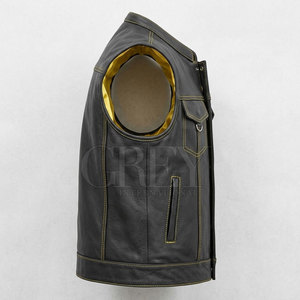 Genuine Casual Winter <b>Leather</b> <b>Vest</b> Breathable Quick-Dry Comfortable Fit for Daily Wear Easy Layering Long Lasting Fashion Appeal - Product Image 4