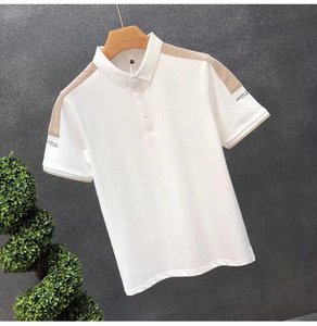 เสื้อโปโลผู้ชายแฟชั่นใหม่ พรีเมียมคอตตอน ผ้าถักแบบสั่งทำพิเศษ ไซส์ใหญ่ - Product Image 2