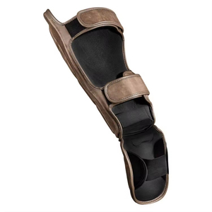 Protectores de Espinilla de Karate de Alta Calidad en Cuero PU, Protectores de Espinilla y Piernas para Deportes de Contacto, Venta en Línea - Product Image 4