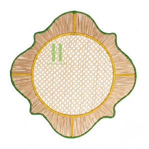 Set de table en corde de papier de qualité supérieure pour une décoration élégante de table florale, idéal pour les mariages, les événements et la décoration intérieure. Fabriqué au Vietnam. - Product Image 6