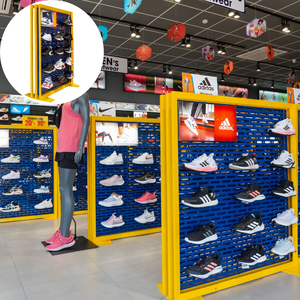 Freestanding Luxury for Powder Coated Metal Display Racks-Modern Design Easy Assembly & OEM Accepted - Product Image 2