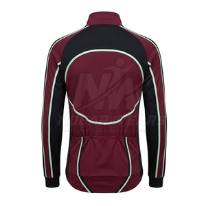 Chaqueta Deportiva Funcional para Ciclismo con Tejido Exterior Ligero, Cierre Completo con Cremallera, Paneles Transpirables y Protección Contra el Viento - Product Image 4