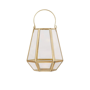 Lámpara de aceite de latón macizo de estilo antiguo hecha a mano, linterna colgante tipo huracán náutica marítima para decoración del hogar. - Product Image 3