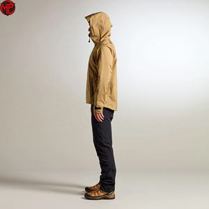 Veste d'hiver grande taille pour homme, coupe-vent, chaude, personnalisée, longue, tactique, softshell, avec capuche, vente en gros, vestes de montagne haut de gamme - Product Image 3