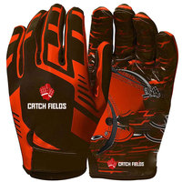 Guantes de Fútbol Americano Personalizados con Logotipo de Marca, Calidad Premium para Adultos, Nuevo Diseño, Guantes Deportivos del Mejor Fabricante