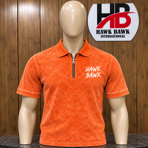 Polo de manga corta con media cremallera y textura para hombre, estilo casual, ajuste cómodo, fácil de llevar, moda diaria, sensación ligera - Product Image 1