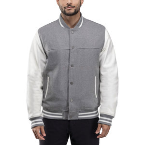 <b>Lightweight</b> Breathable Eco-Friendly Winter <b>Jacket</b> Custom Made New Style Stand Collar Letterman <b>Jacket</b> for <b>Men</b> Made Pakistan - Product Image 1