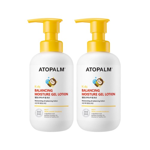 Neopharma Discount Atopalm Kids Balancing Moisture Gel Lotion 300ml X 2 Set for Baby's Skin Care
