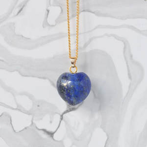 Pendentif Cœur en Opale, Collier en Argent Sterling Plaqué Rhodium avec Chaîne Dorée, Bijou pour Fiançailles, Fêtes et Guérison Spirituelle - Product Image 2