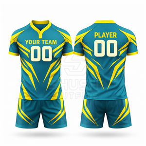 Maillots de Nouvelle-Zélande personnalisés, ensembles respirants avec impression par transfert thermique, pour équipes scolaires et hommes - Product Image 4