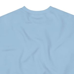 <b>Sky</b> <b>Blue</b> MOM Logo Crew Neck Sweatshirt Long Sleeve Casual Pullover <b>Top</b> Soft Fashion Apparel Everyday Wear Stylish Casual - Product Image 4