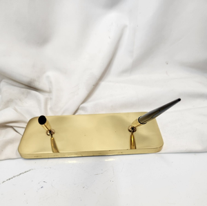Manufacturer Brass Pen Holder Cup Bull Shape Desktop Makeup <b>Brush</b> Pot Holder for Home Decoration - Product Image 6