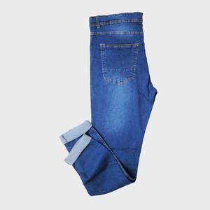 กางเกงยีนส์เดนิมคุณภาพสูงสำหรับผู้ชาย ระบายอากาศได้ดี แต่งกระดุม สไตล์ฮิปฮอป กันน้ำ ใส่ได้ทั้งฤดูหนาวและฤดูใบไม้ผลิ น้ำหนักเบา เป็นมิตรกับสิ่งแวดล้อม ผลิตจากโรงงานโดยตรง - Product Image 2