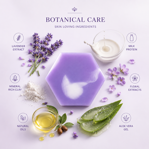Jabón de Leche de Cabra Herbal Transparente en Forma de Hexágono Personalizado, Juego de Regalo al por Mayor, Jabones Artesanales de Tamaño Regular para Hoteles - Product Image 4