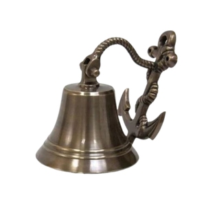 Campana Náutica de Hierro Pulido de Alta Calidad para Montar en la Pared, Decoración de Pared, Decoración de Exteriores, Campana de Llamada, para Regalo - Product Image 2