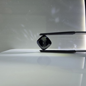 Diamante negro de laboratorio de 5.00 quilates, corte cuadrado, brillante modificado, con certificado IGI, diamante suelto para la fabricación de joyas. - Product Image 4