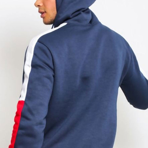 Chándal Deportivo de Algodón con Capucha para Hombre, Tallas Grandes, Corte Regular, con Logotipo Personalizado, Forro Polar Ajustado, Diseño Liso - Product Image 5