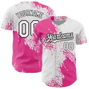 Maillot de baseball personnalisé avec boutons, séchage rapide, respirant, grande taille, uniforme scolaire personnalisé, protection UV - Product Image 1