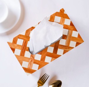 Resin Tissue Cover Elegant Tissue <b>Box</b> Organizer for <b>Coffee</b> <b>Table</b> and Bedroom Display - Product Image 1