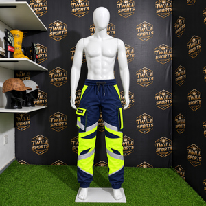 Construction Mining Reflective Hot Sale 100% Polyester <b>Orange</b> High Visibility Waterproof <b>Hi</b> <b>Vis</b> Work Pants - Product Image 2