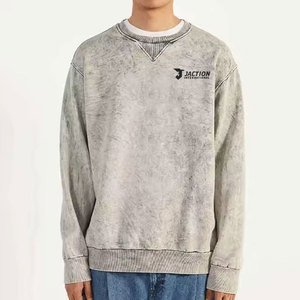 Sudaderas Básicas para Hombre con Lavado Ácido, Hechas en Pakistán, de Alta Calidad, Precio Económico al por Mayor - Product Image 1