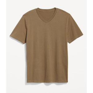 Camisetas 60% Algodón 40% Poliéster, Camiseta Casual de Cuello Redondo y Manga Corta con Cordón, Corte Regular, Camiseta Casual 100% Algodón - Product Image 6