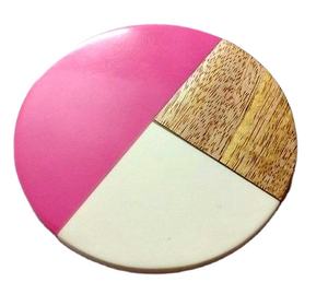 <b>Wood</b> & Resin Coasters Resin coaster and <b>Wood</b> Stand Eco Friendly Luxury Solid <b>Wood</b> for Home and Office Uses - Product Image 1