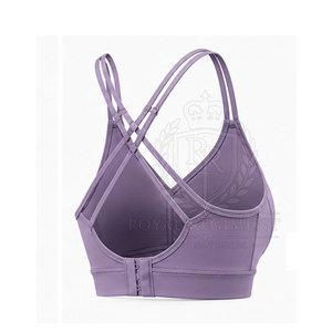 Sujetador deportivo para mujer, material ligero de secado rápido, adecuado para gimnasio, correr, ciclismo y entrenamiento - Product Image 4